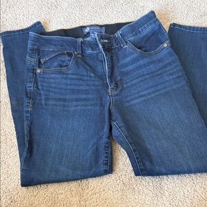 Democracy Dark Blue Straight Leg Jeans